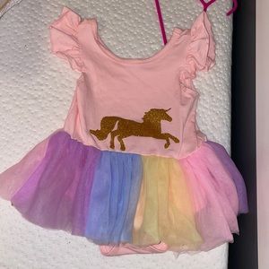 Unicorn tutu onesie dress